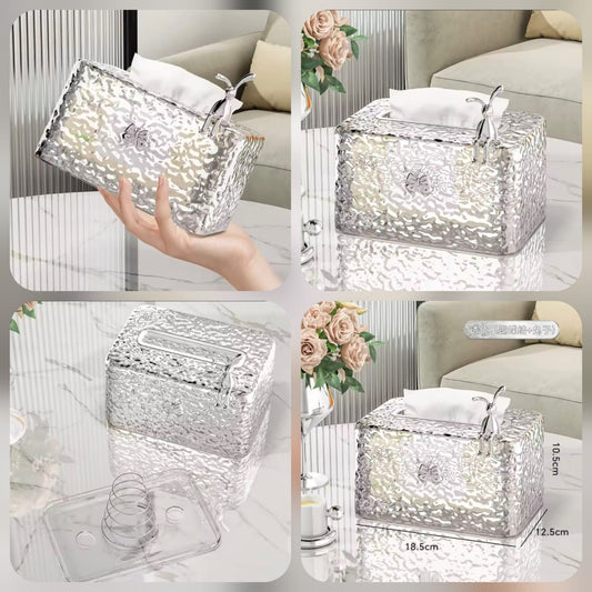 Luxury Crystal-Inspired Tissue Box
