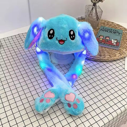 Soft Plush Rabbit Ear Hat