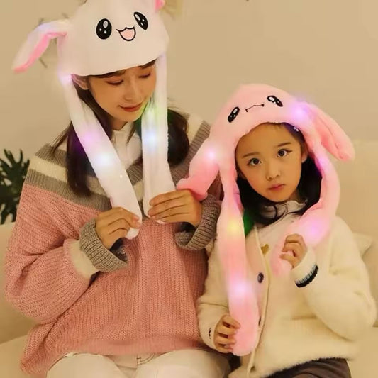 Soft Plush Rabbit Ear Hat